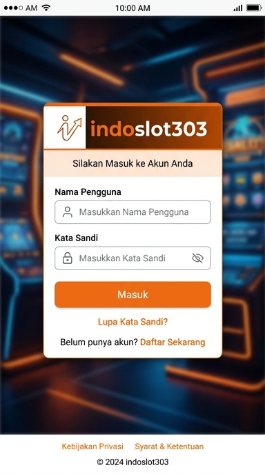 Masuk Akun Anda di indoslot303 Sekarang Juga